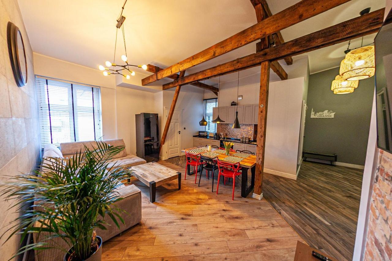 Euro Boho Loft Apartment Danzig Exterior foto